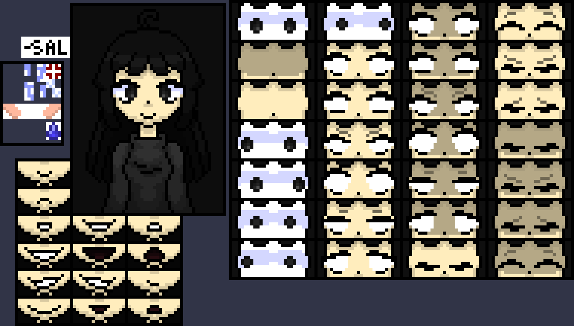 [f7c573] (Sprite Sheet) Madoromi -SAL