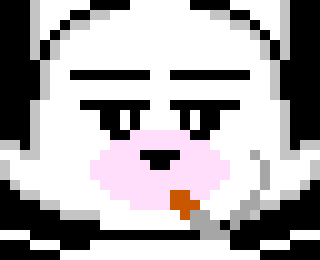 [0b51d0] Heh, you're pretty cute, even if you don't have a face. -He speeds up.-