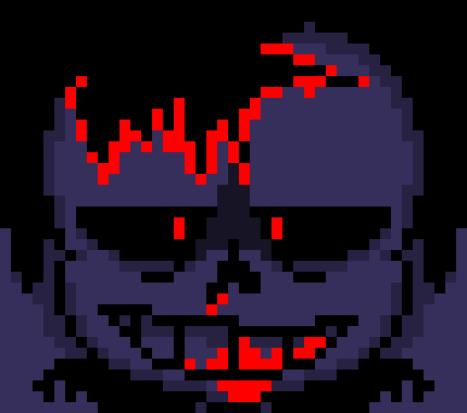 [7ce906] *(Sans takes out a shotgun.) -Sans