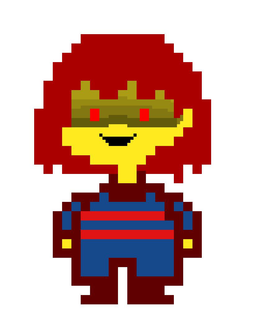 [8528a1] Megalomaniac Soul Frisk (Chara)