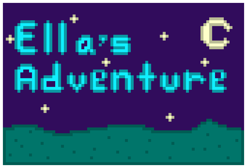 [9664c4] Ella's Adventure Title Screen