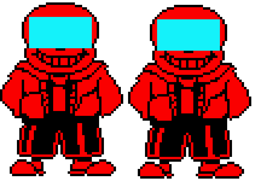 [ea16a5] double the red imposter sans