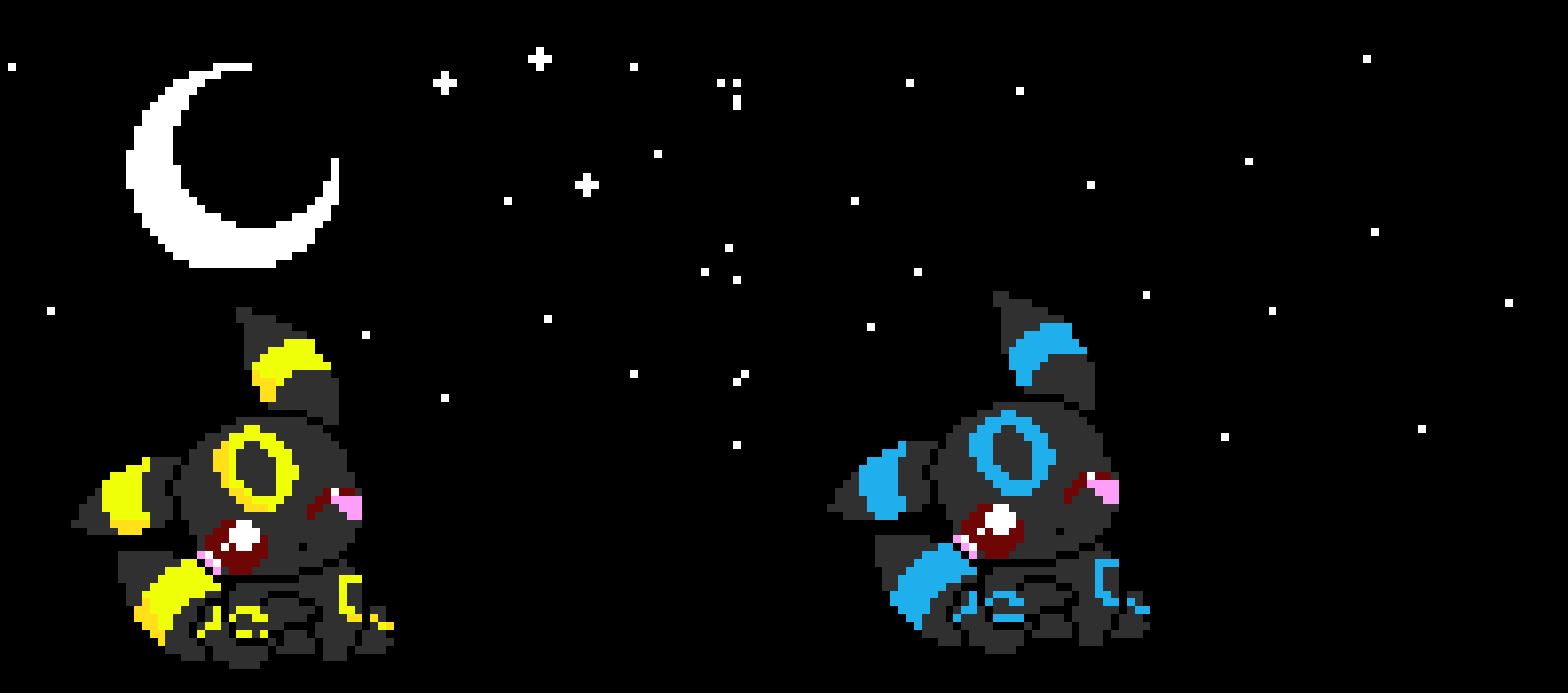 [9664c4] Umbreon and shiny