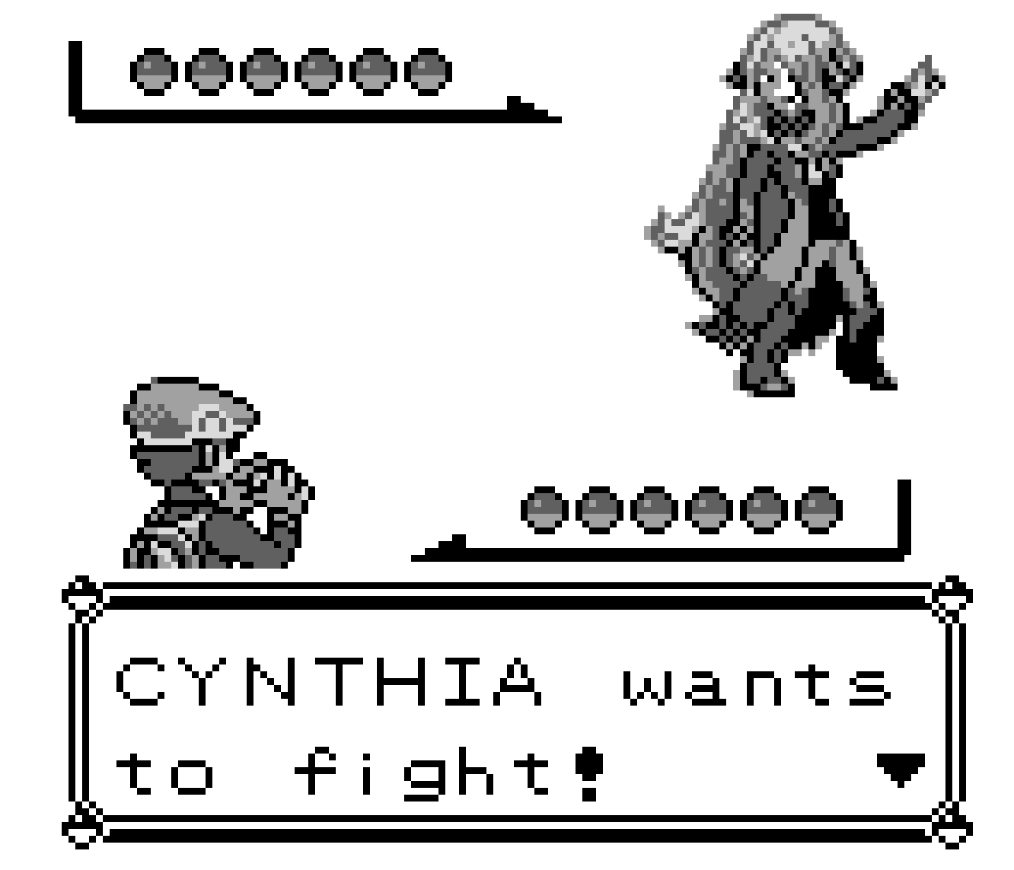 [8aa4ac] CYNTHIA wants to fight! For those who missed