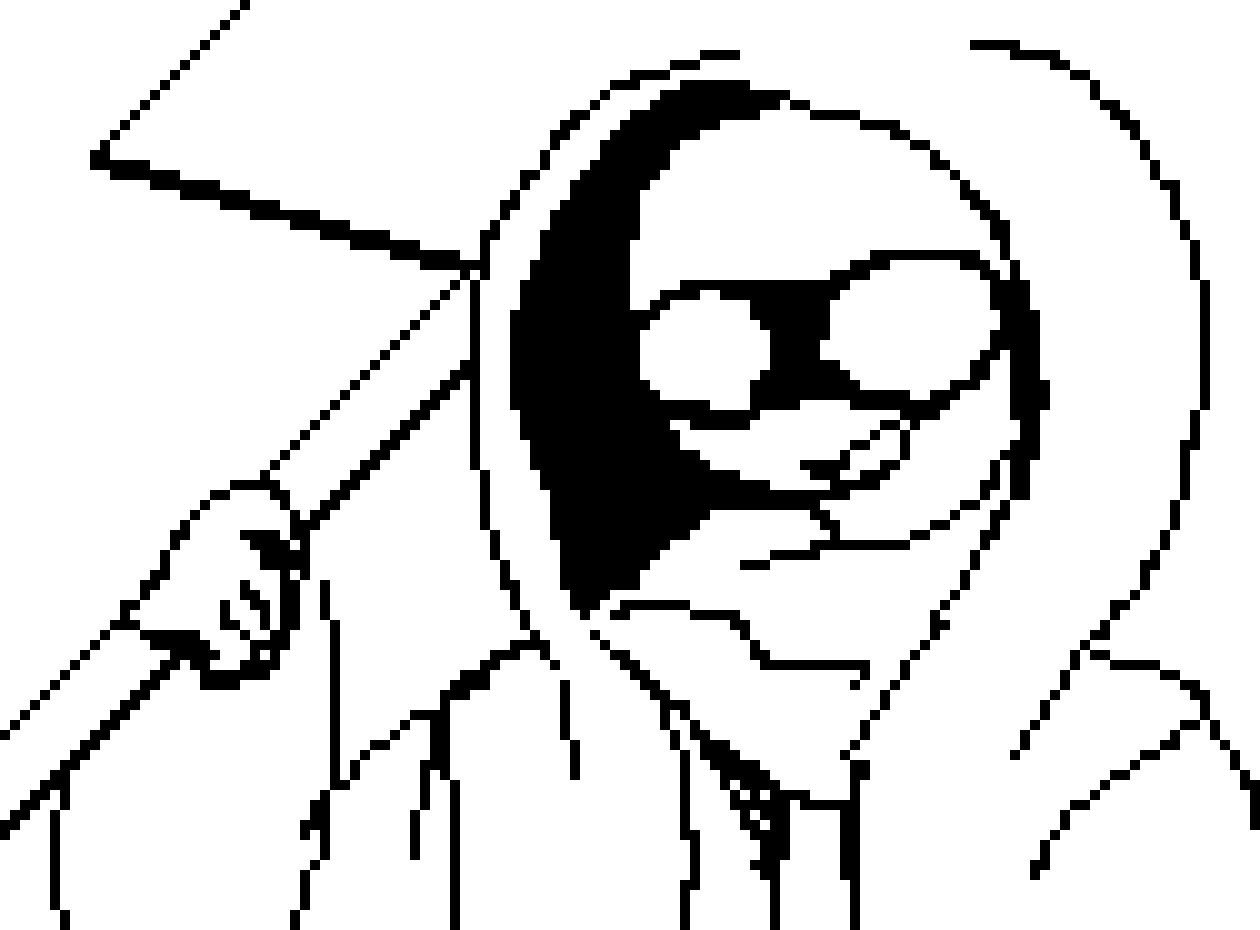 [d7898c] * He'd cackle, and allows you to attack first. *