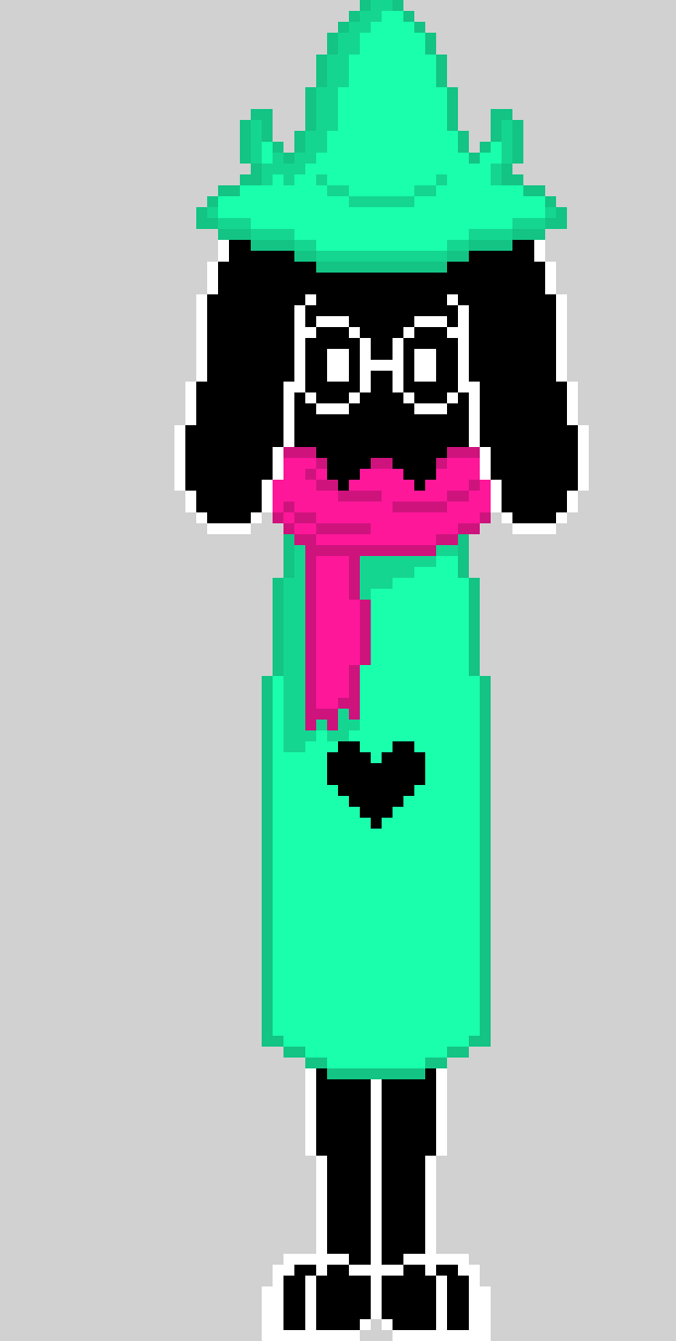 [6d74d1] Well everybody, this is my attempt at Ralsei... Anybody like it? -Foxlynn