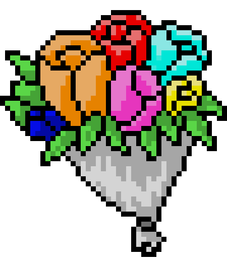 [b2b93b] Flower Bouquet