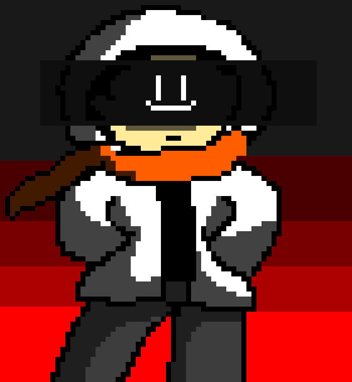 [74f0eb] *he's just standing there.*