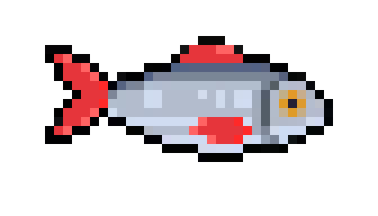 [ecf1cf] Fish Red