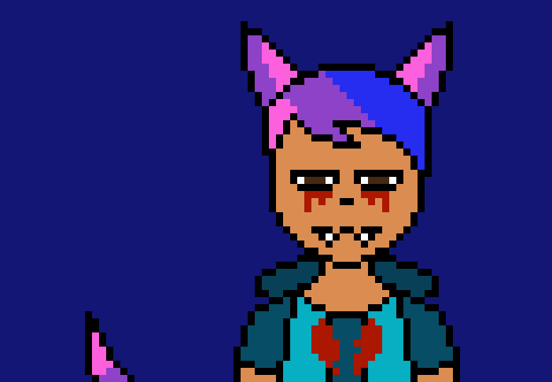 [4fbda4] repost BECAUSE YOUR IGNORING ME)heart breaks...evan's soul breaks...they start to turn to dust for some reason like undertale?...)sigh...h-how could you betty(Evan is now a pile of dust...)-Evan foxx