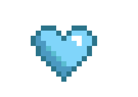 [ec427d] Light Blue Heart