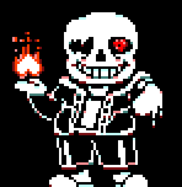 [6a27ef] i did it , although im melting - determined sans