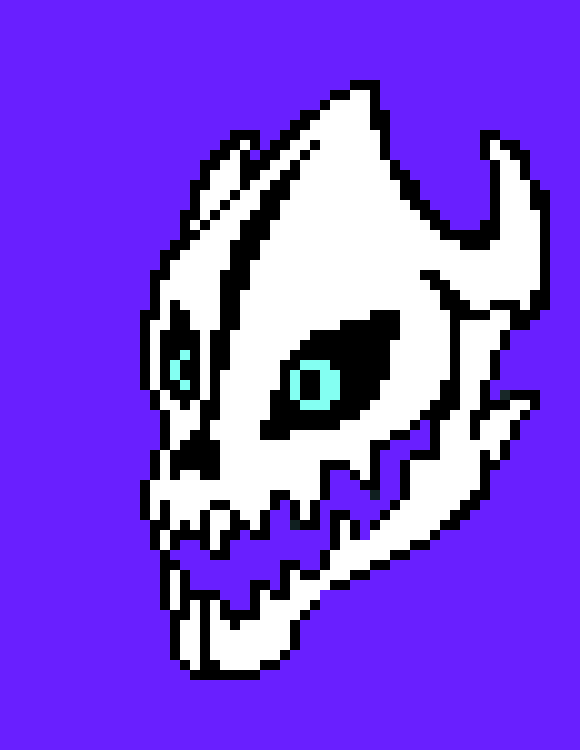 [8daa57] Dark darker yet darker trio-*Gaster summons his blaster to attack any infected with the virus*