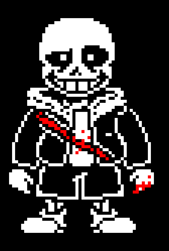 [6d923a] sans questin his one death