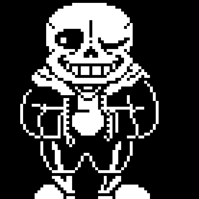 [43520c] (intro face of megalomaniac sans fight)