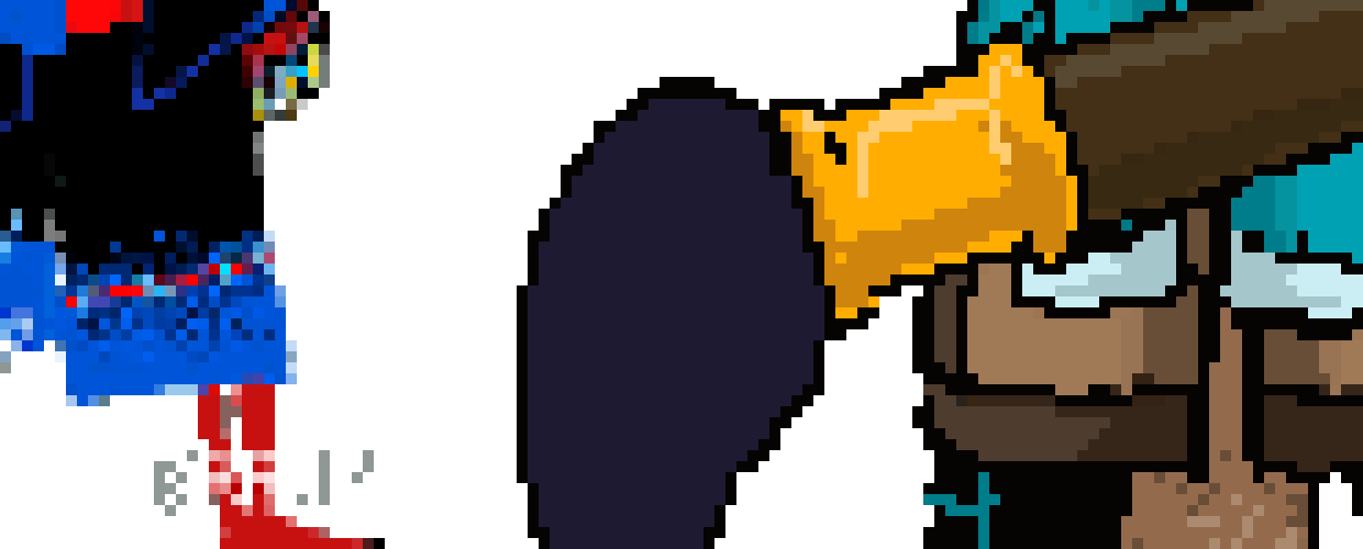 [b9de0d] *hits glitchy snas with giant paint brush* - ink snas