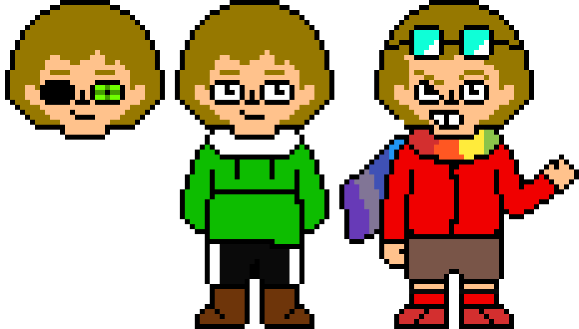 [7e4087] my friends as chara and frisk