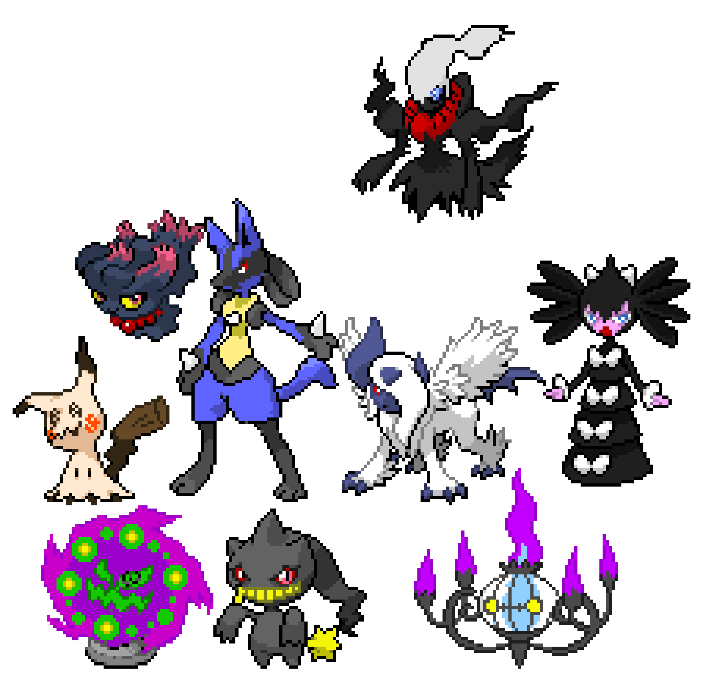 [9664c4] (NOT DONE) Mysterious Shadow Changers - The Darkened Wolf (Heat Rash) & FGD (TGW)