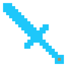 [f40b97] Diamond sword -DoomKittyAttack