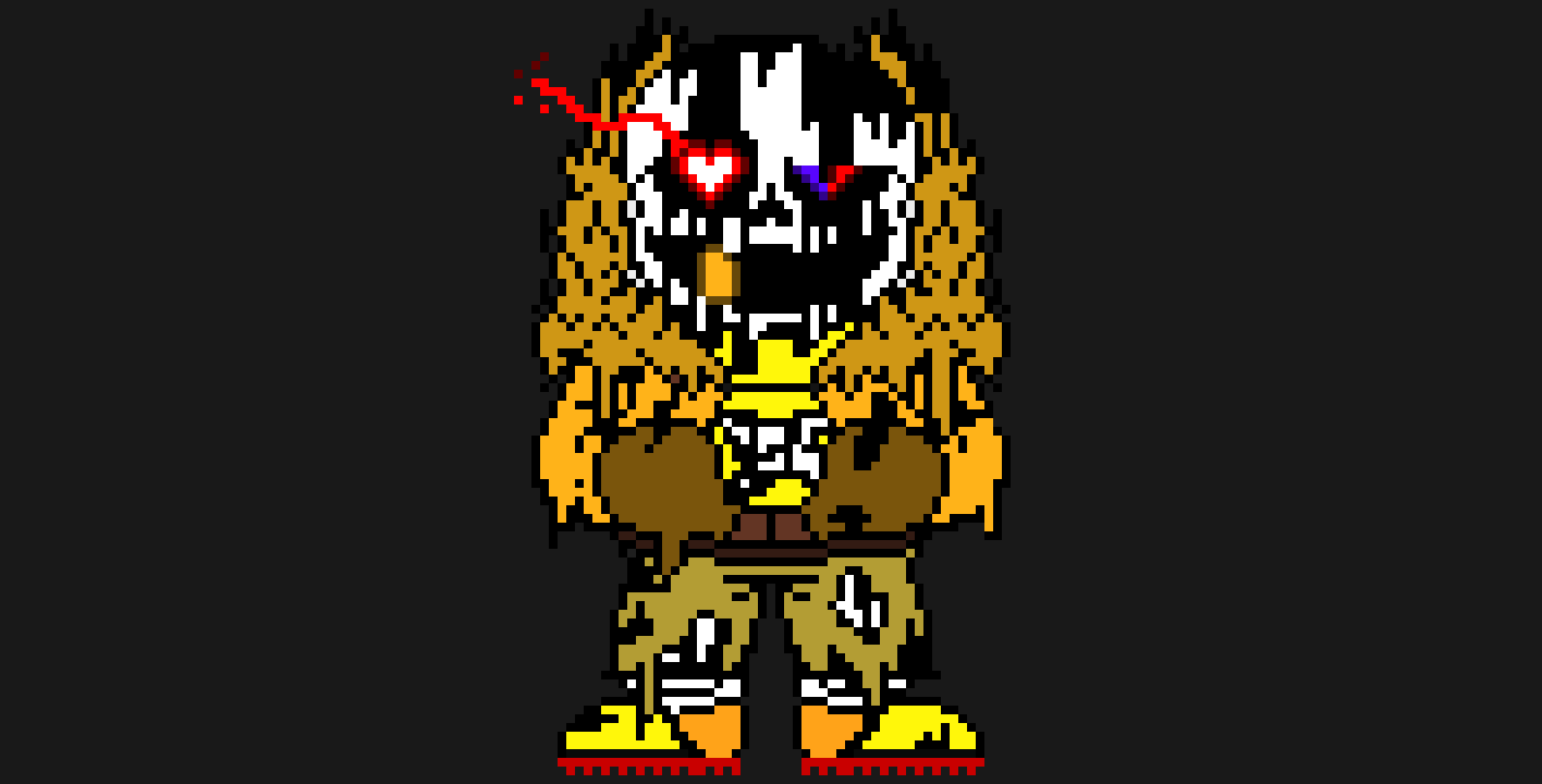 [d616b8] D.E.T.E.R.M.I.N.A.T.I.O.N. destroyed his body*