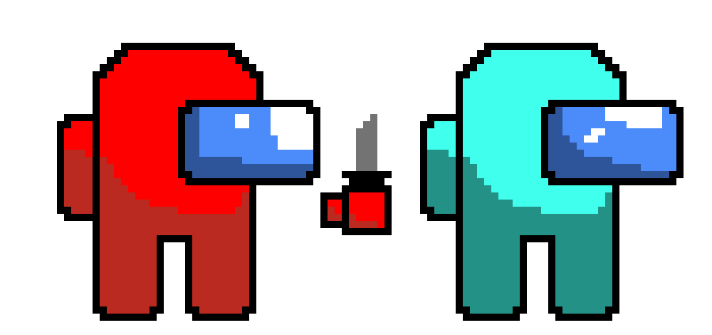 [a22d1e] among-us-pixel-art