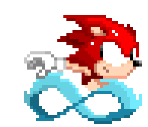 [855695] runs and goes by a sign that says PAST and goes to the past of pam somehow