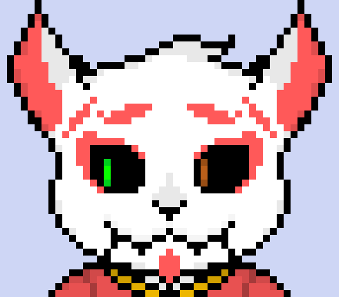 [63ceb7] As for this version of Stellar? "Image size: 47 × 94", and that`s not counting the ears, for extra height... Only up to the floof...