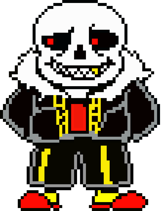 [6a3e23] Underfell Sans: f a t a l your ah m o n s t e r