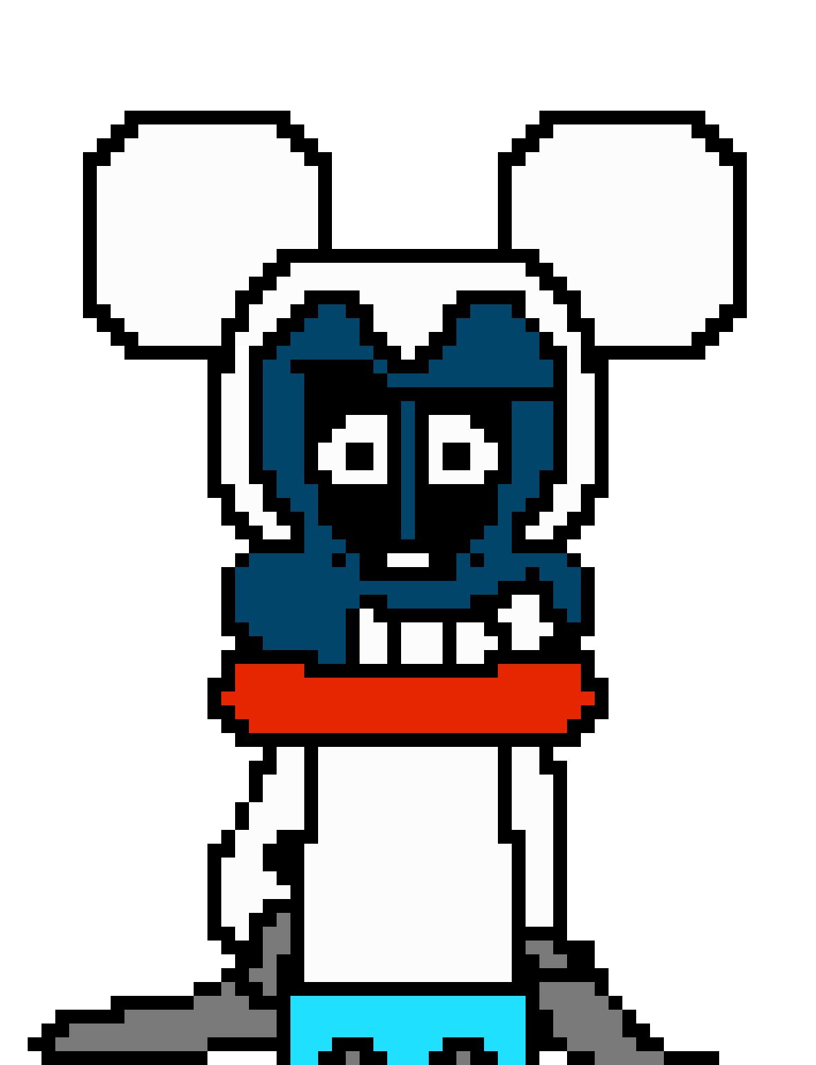 [9664c4] True Mickey battle sprite ( unfinished )