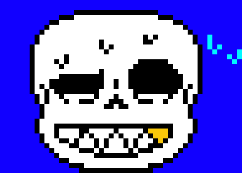 [401102] *...H..heya..b-boss..! i..i was j.just uhm..c..checking for..h..humans! y..yeah..!-Fell!sans