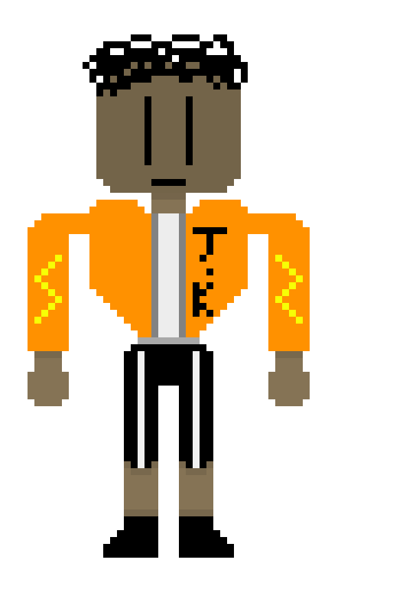 [25d002] *He is punching a punching bag*