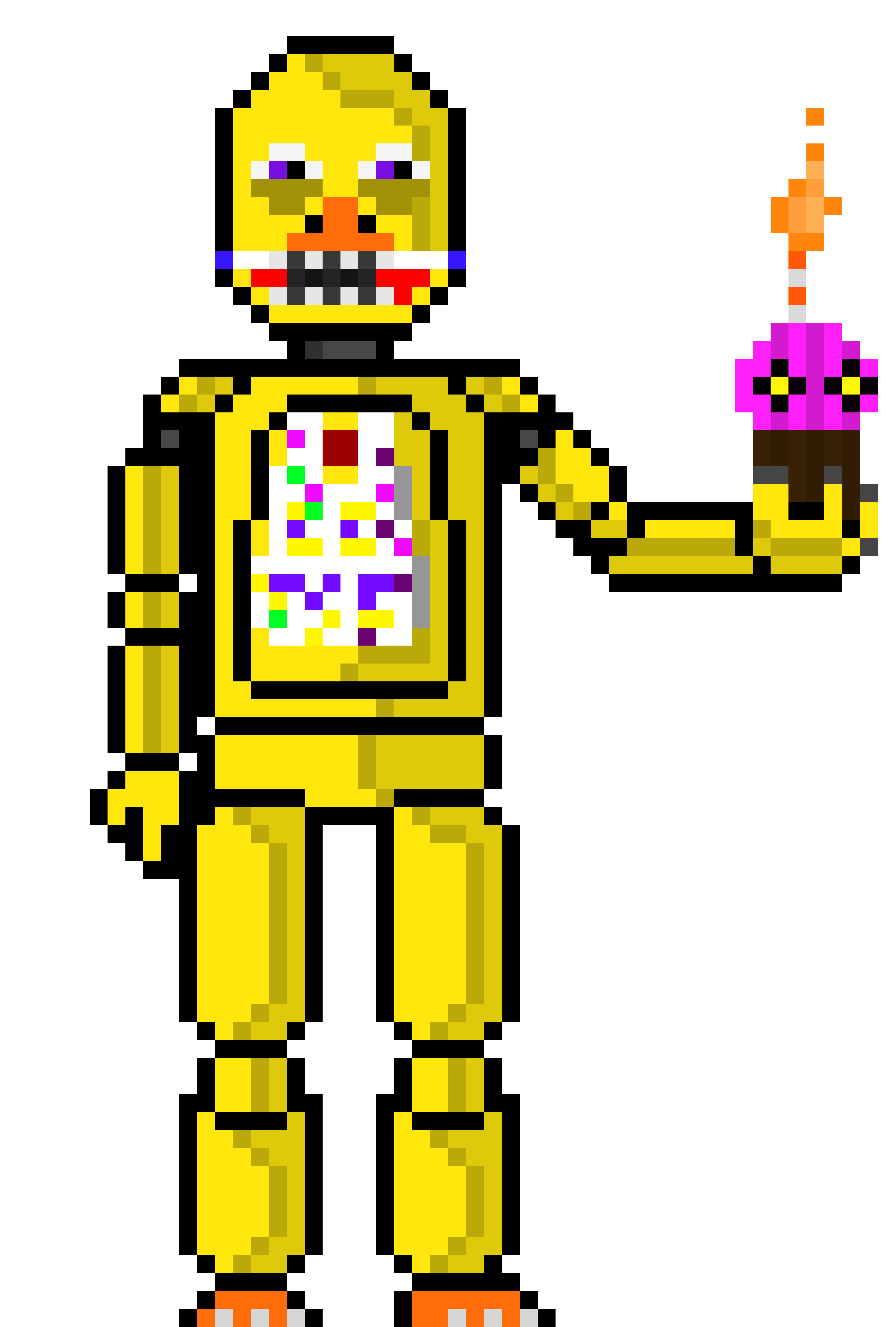 [9664c4] Unwhitered chica my version