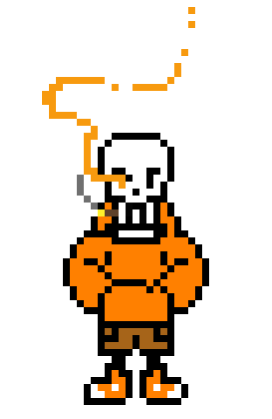 [b8e244] Underswap Papyrus' Sprite