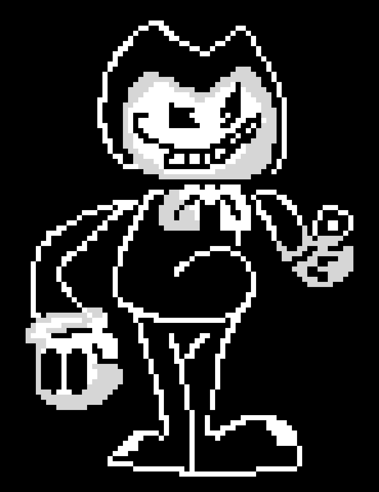 [3fcaee]  crazy bendy with a gun -Tom