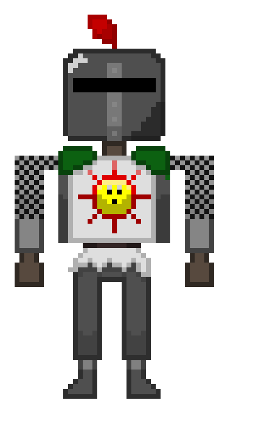 [de8c0d] Solaire: *He sharpens his sword*