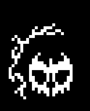 [0afb62] it's not a Gaster Blaster... it's a new character from my HORRORized series... or at least the humanoid version [Rozora]