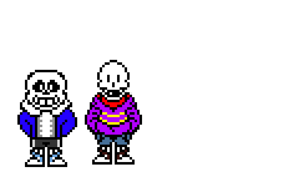 [b7731b] sans and papy growing up