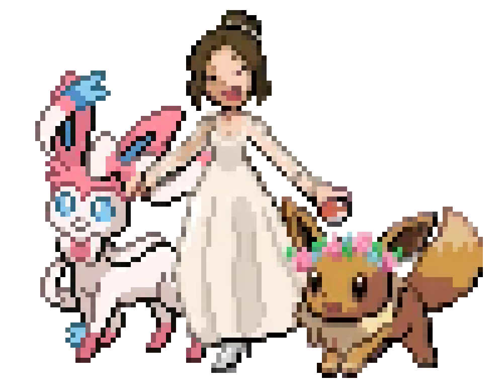 [f23358] Pokemon Pixel Art