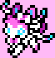 [9664c4] Sylveon Pixel Art