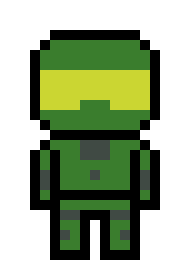 [970413] danganronpa Master Cheif pixel