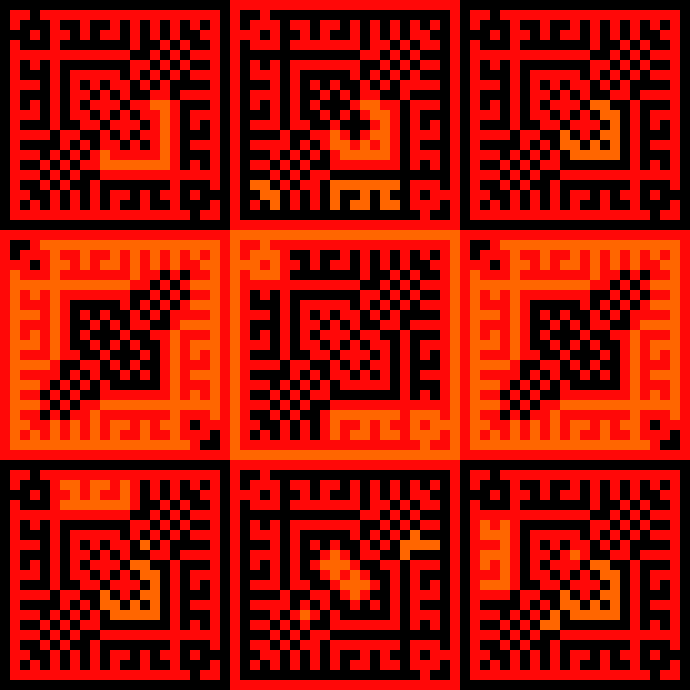 [9664c4] Pattern X #01