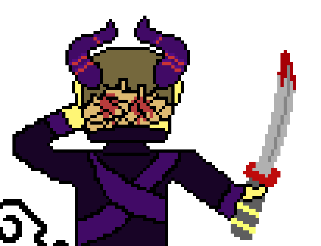 [390dcd] Ryuji but as the classic anime ninja demon