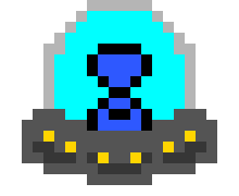 [ae8152] Blue Alien