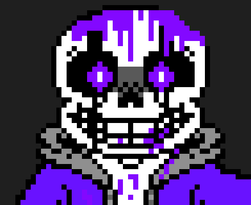 [2ccbeb] ... - Insane sans behind the slaughter