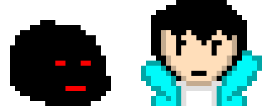 [d5092f] Geno: Dude. LOVE came out like, WAAY before HATE did. Me: HATE came from glitchtale. and it comes from LOVE. it adds up, right?