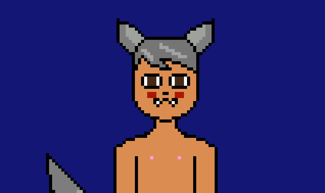 [4fbda4] (pulls tail)- Evan