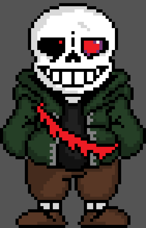 [11a9d7] -unsummons his axe and looks at rose- -Insanity!Tale Sans (Deteriorate)