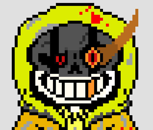 [000885] *is in snowdin forest* - *knows human is coming* - *sends gaster blaster* - CT