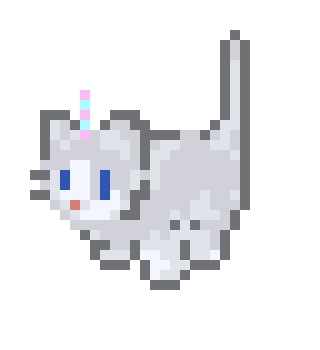 [95cf42] flying unicorn cat stand