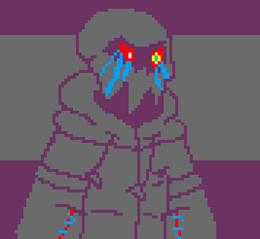 [7b7bce] -his strings tie around xavier-